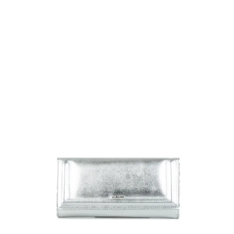 Clutch γυναικεία Albano Ασημί A1051 100