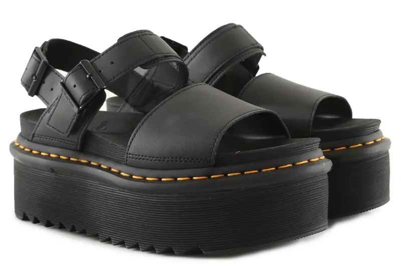Σανδάλια Dr. Martens Voss Quad 26725001-BLACK Γυναικείο