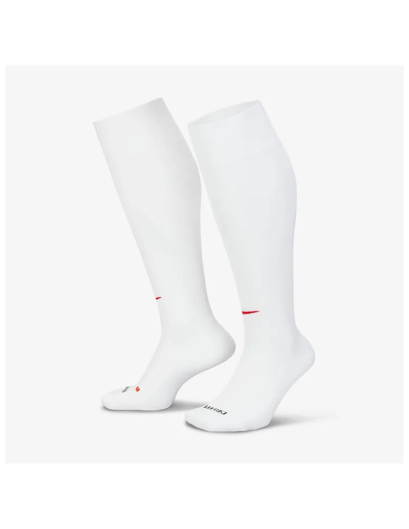 Nike Classic II SX5728-103 Ποδοσφαιρικές Κάλτσες Λευκές 1 Ζεύγος