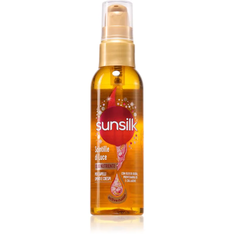 Sunsilk Sparks Of Light ενυδατικό λάδι Για λάμψη και απαλότητα μαλλιών 75 ml