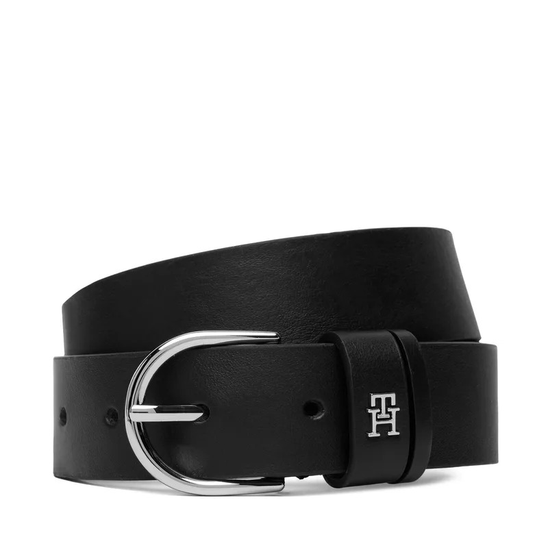 Ζώνη Tommy Hilfiger Essential Effortless 3.0 Sv AW0AW18688 Μαύρο