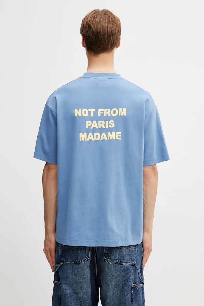 Drôle de Monsieur T-shirt Ανδρικό βαμβακερό Le T-shirt Slogan