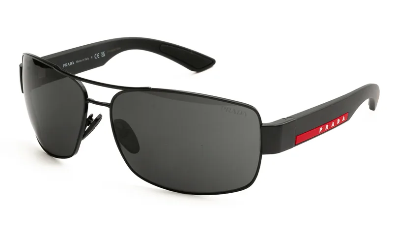 PRADA ΓΥΑΛΙΑ ΗΛΙΟΥ PRADA PSB52S 1AB06F 6514 PSB52S Μαύρο