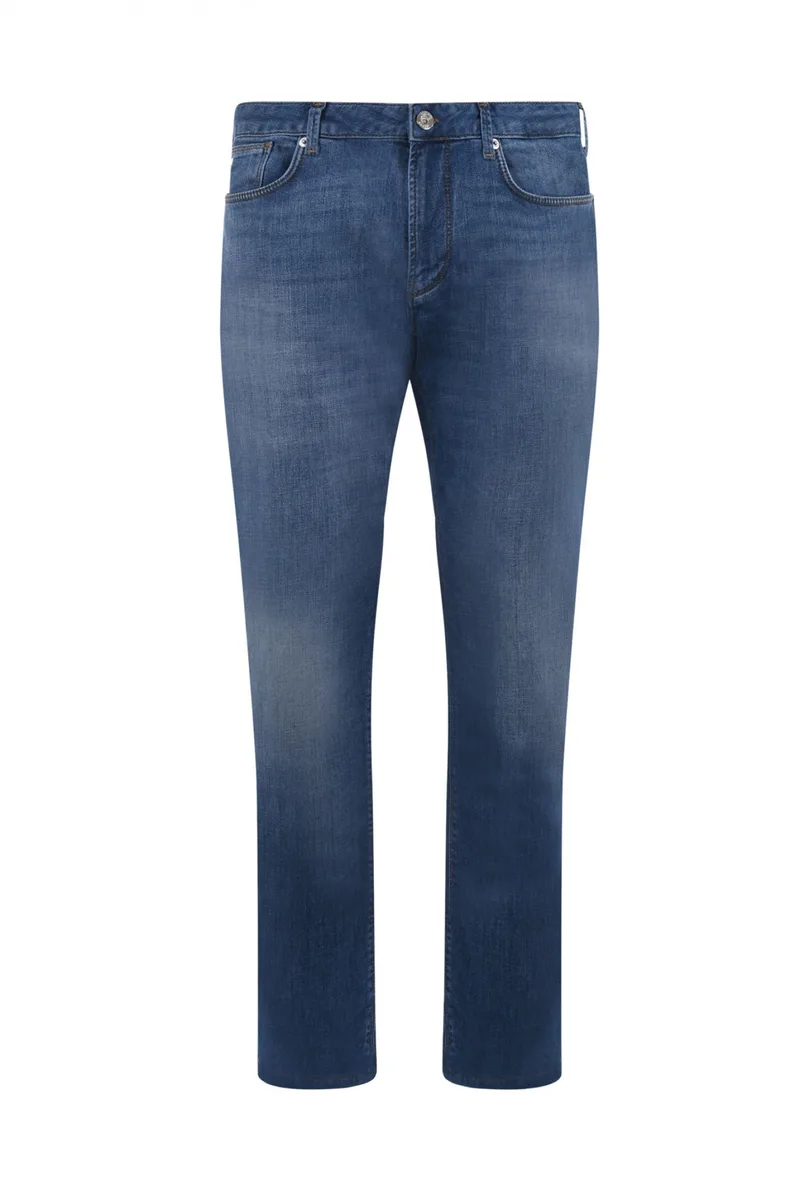 EMPORIO ARMANI ΠΑΝΤΕΛΟΝΙ JEANS J06 SLIM FIT DENIM ΜΠΛΕ
