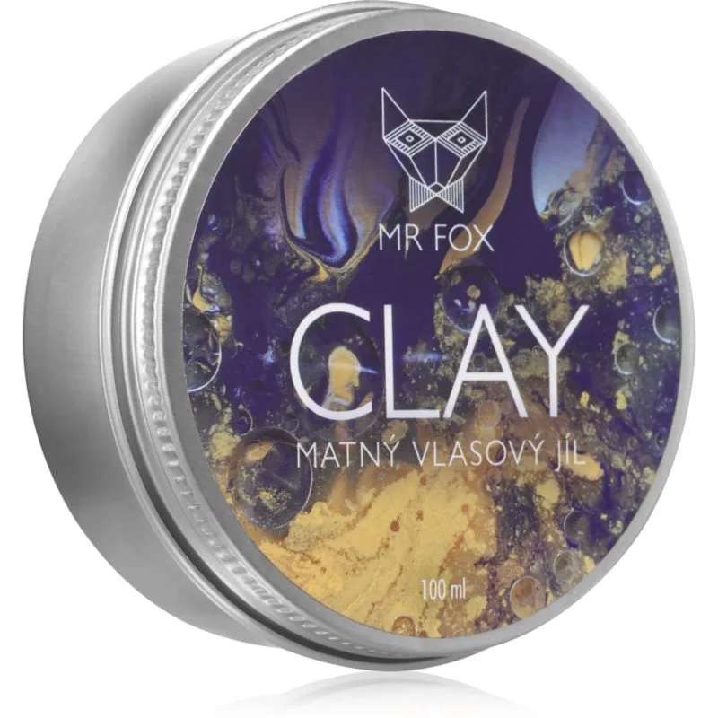 MR FOX Clay στάιλινγκ άργιλο για τα μαλλιά 100 ml
