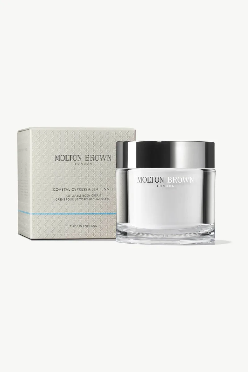 Molton Brown Coastal Cypress & Sea Fennel Refillable Body Cream 200 ml - 5111341
