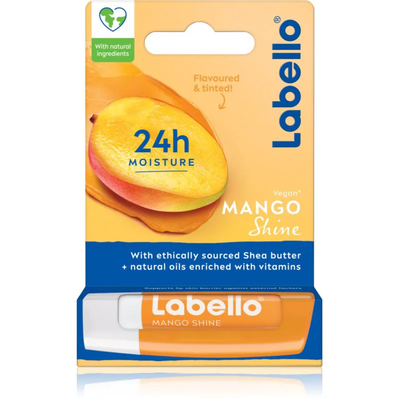 Labello Mango Shine βάλσαμο για τα χείλη με χρώμα 4.8 γρ