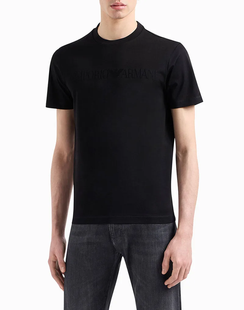 EMPORIO ARMANI T-SHIRT 8N1TD21JGYZ-0021 TotalBlack