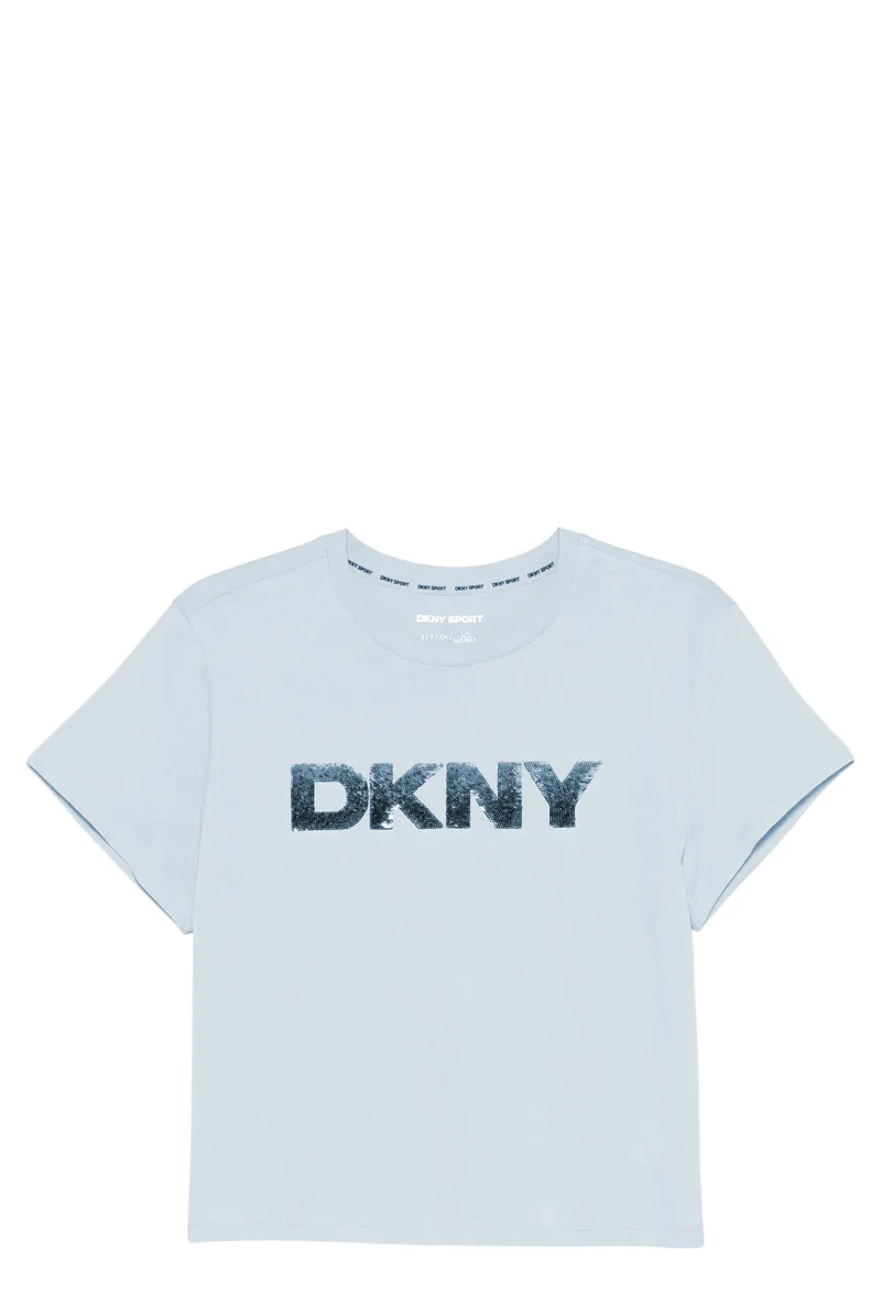 Μπλούζα Κοντομάνικη DKNY Sport Logo Με Πούλιες DP4T1035-RA7 Γυναικείο