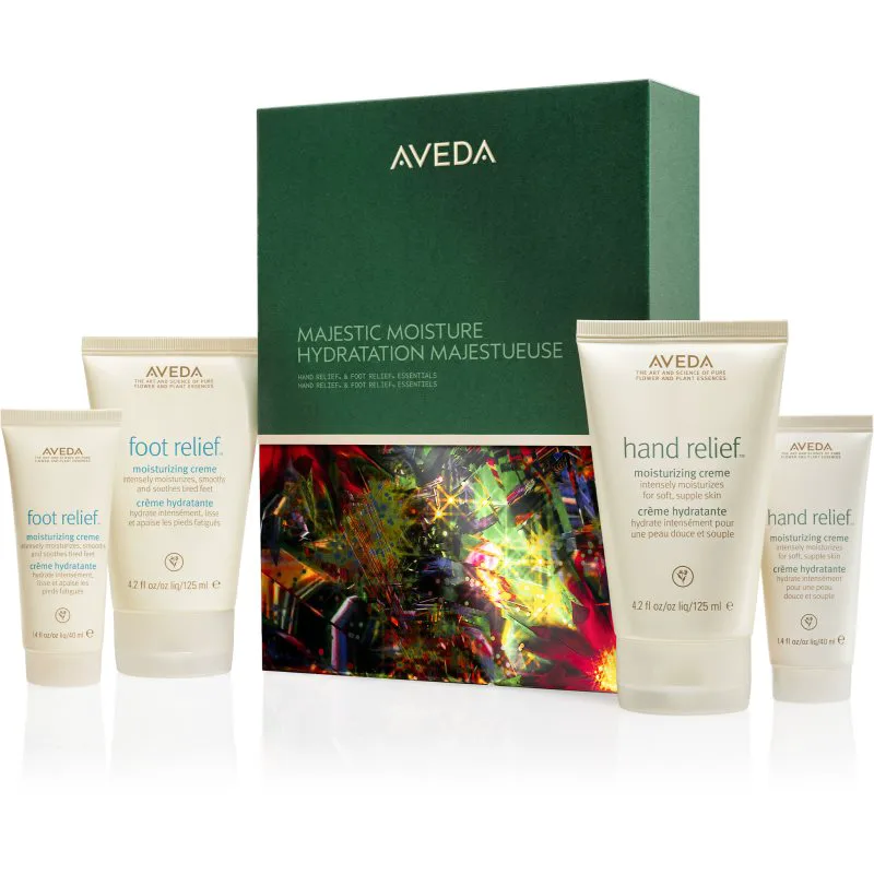 Aveda Holiday Majestic Moisture Hand Relief™ & Foot Relief™ χριστουγεννιάτικο σετ δώρου για χέρια και πόδια