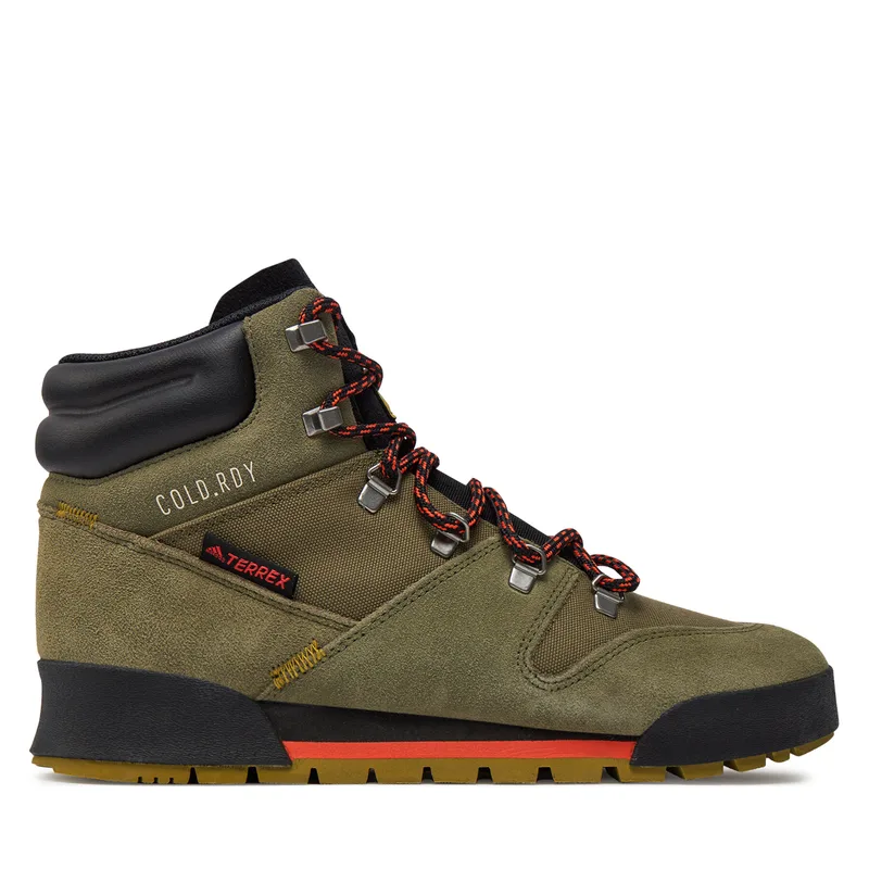 Παπούτσια πεζοπορίας adidas Terrex Snowpitch COLD.RDY Hiking Shoes GW4065 Πράσινο