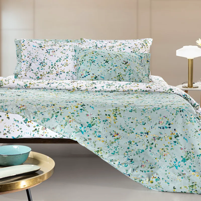 Σεντόνια King Size (Σετ) 270X265 Guy Laroche Carmel Mint Χωρίς Λάστιχο (270x265)