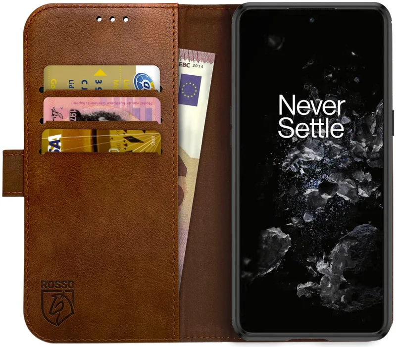Κόκκινο Element PU Θήκη Πορτοφόλι OnePlus 10T - Brown (8719246375774)