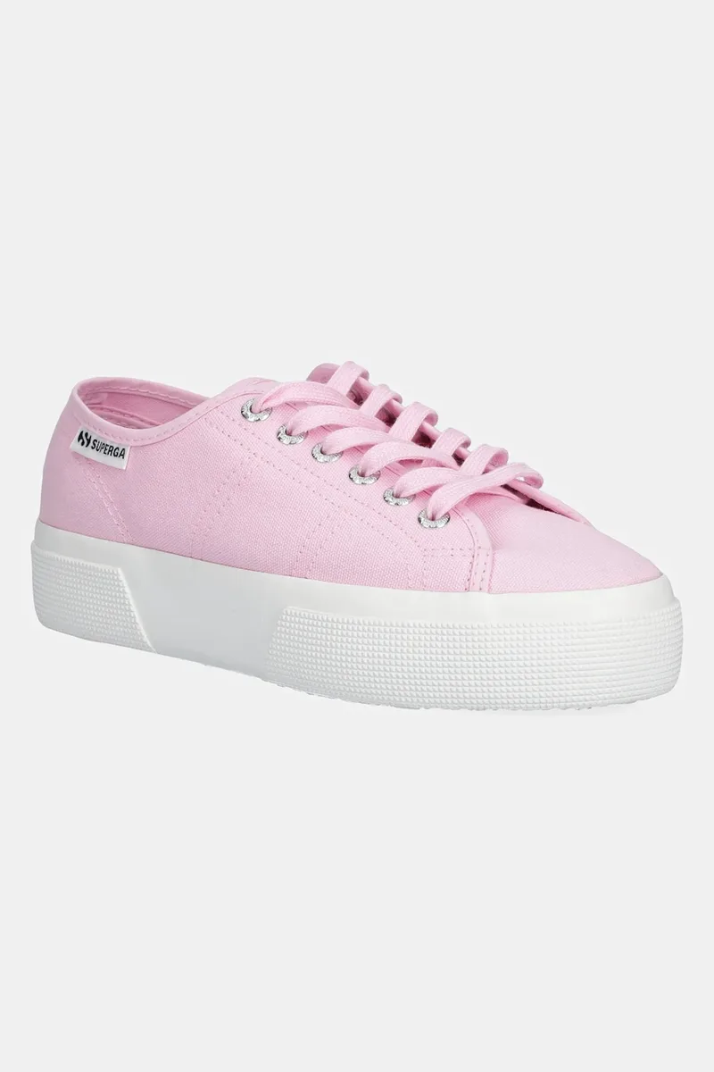 Πάνινα παπούτσια Superga PLATFORM LEGGERA