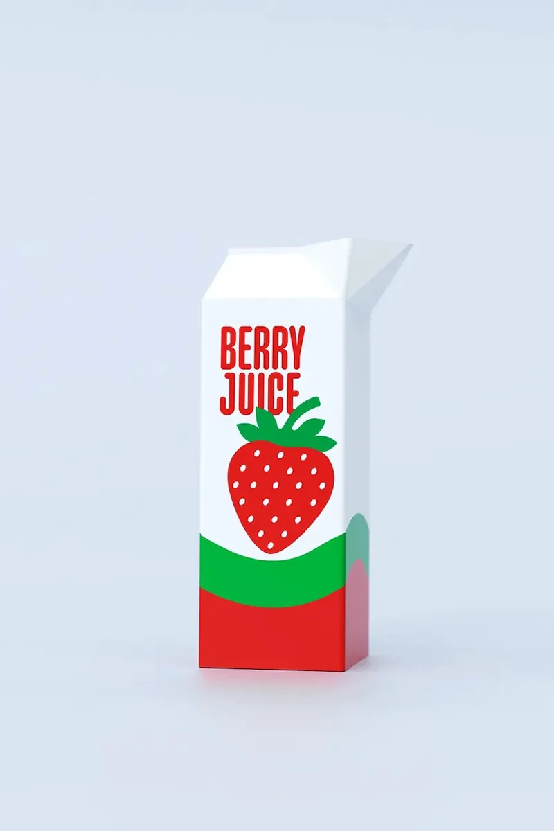Διακοσμητικό βάζο Fluid Market Strawberry