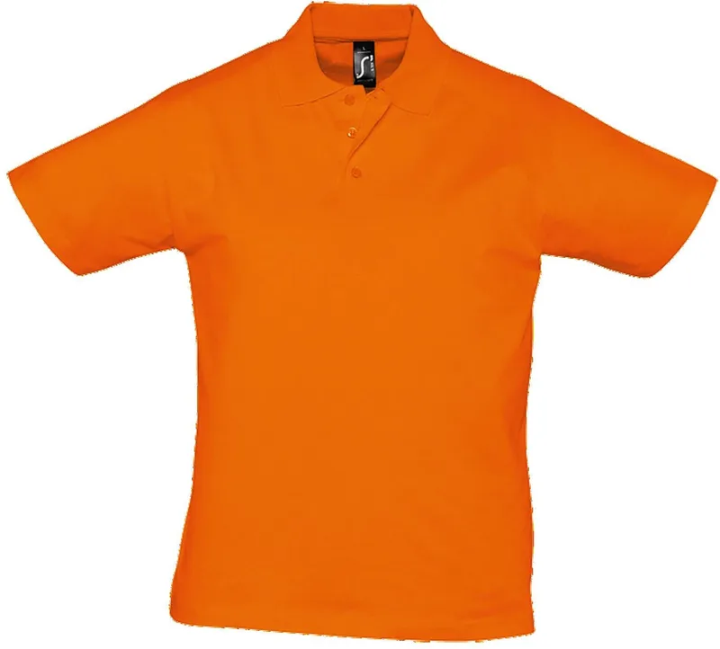 Ανδρικό πόλο Prescott Men SOLS 11377 Πορτοκαλί