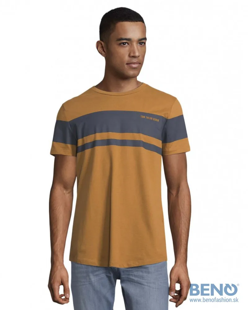 Tom Tailor Ανδρική Μπλούζα Organic Cotton T-Shirt 102693-25985 Ταμπά