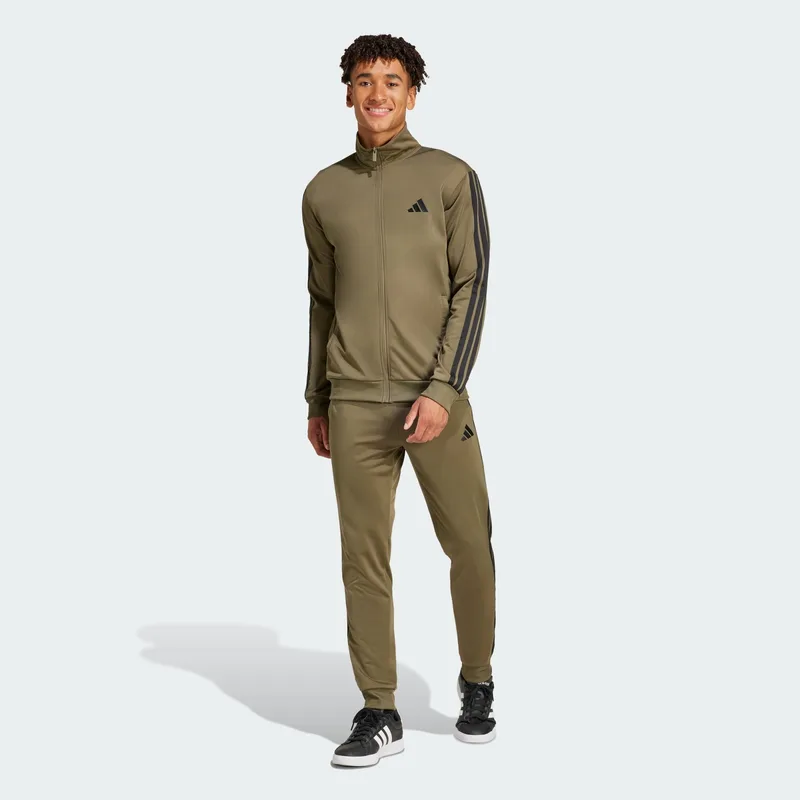 adidas Sportswear Basic 3-Stripes Tricot Ανδρικό Σετ Φόρμας (9000220706_66178)