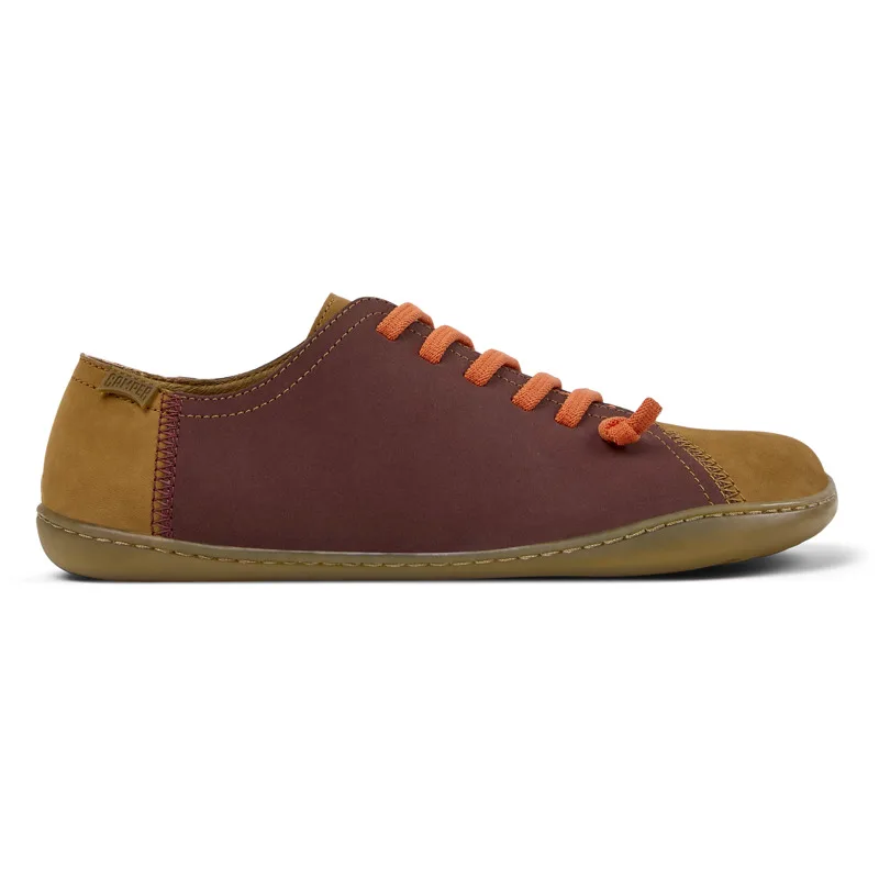 CAMPER Twins - Casual παπούτσια Για Γυναικεία - Καφέ,Μπορντό, Μέγεθος 36, Smooth leather