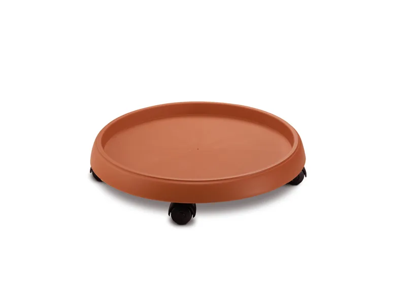Πιάτο Γλάστρας Με 5 Ρόδες Τερακότα 40cm