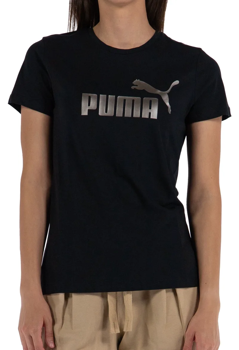 Μπλούζα Κοντομάνικη Puma ESS+ Metallic Logo 848303-41 Γυναικείο