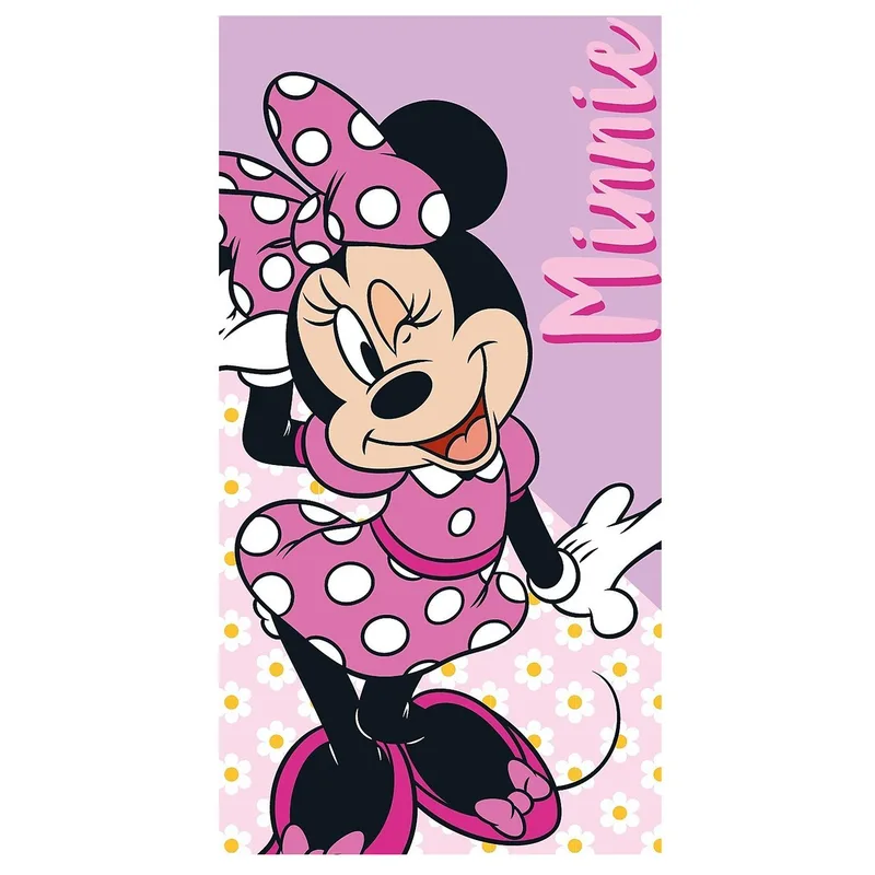 Πετσέτα Θαλάσσης Microfiber Minnie Ροζ 140x70cm Disney