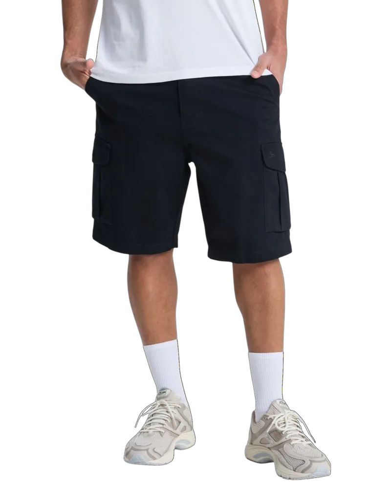 Quiksilver Ανδρική Βερμούδα Cargo EQYWS03912-KVJ0 Μαύρο