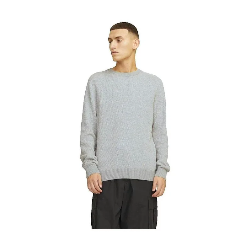 Πουλόβερ Jack & Jones Pull Jack Jones Globe gris clair