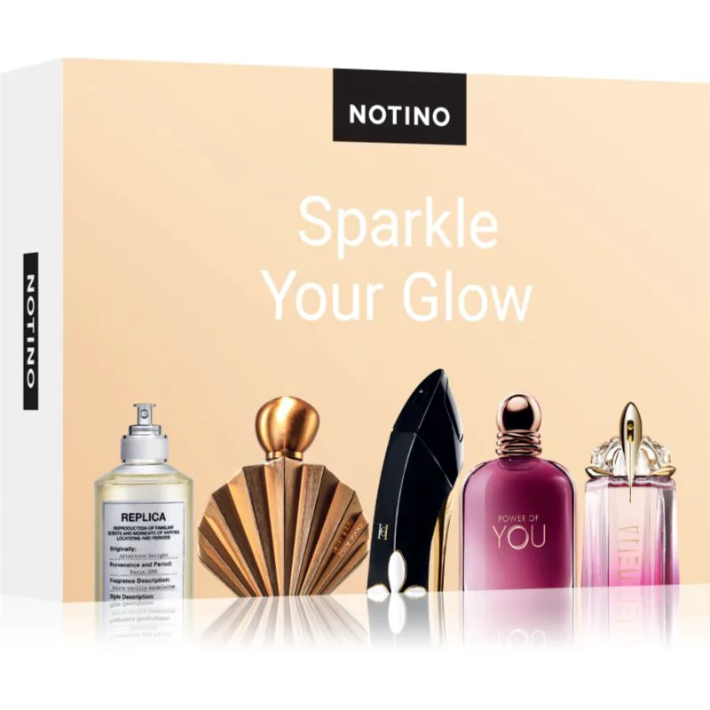 Beauty Discovery Box Notino Sparkle Your Glow Σετ για γυναίκες