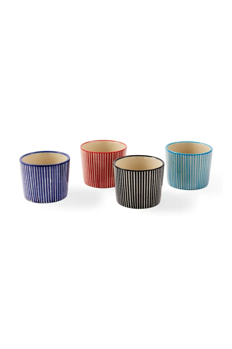 Σετ φλιτζάνια εσπρέσο Pols Potten Handpainted 150 ml 4-pack