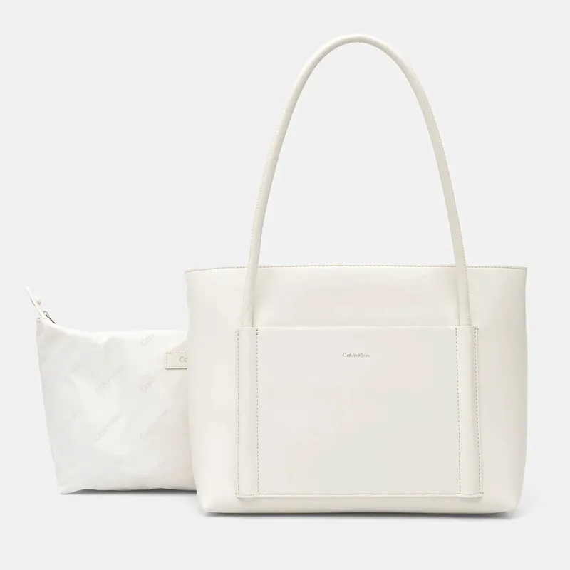 Γυναικεία Τσάντα Ώμου Calvin Klein K60K613110 67U Μπεζ