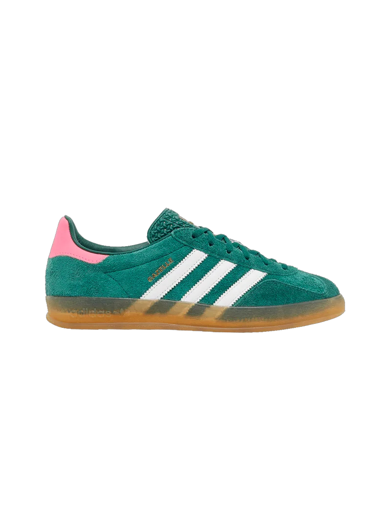 adidas Gazelle Indoor Collegiate Green Lucid Ροζ Women's IG5929 MBS