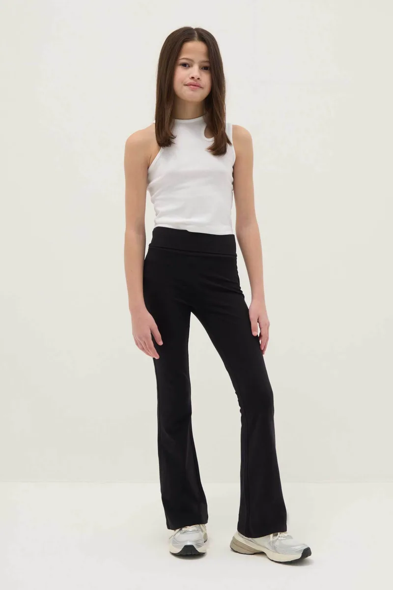 OVS παιδικό κολάν μονόχρωμο Flare Fit - 002560097 Μαύρο