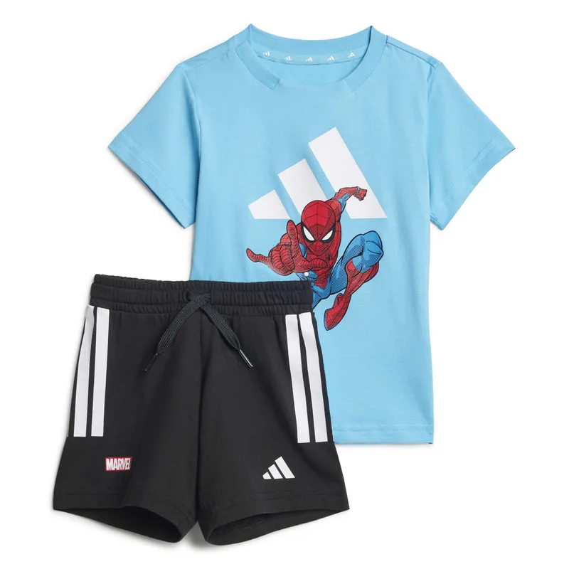 adidas Μarvel Spider-man Toddler Tee and Short Set