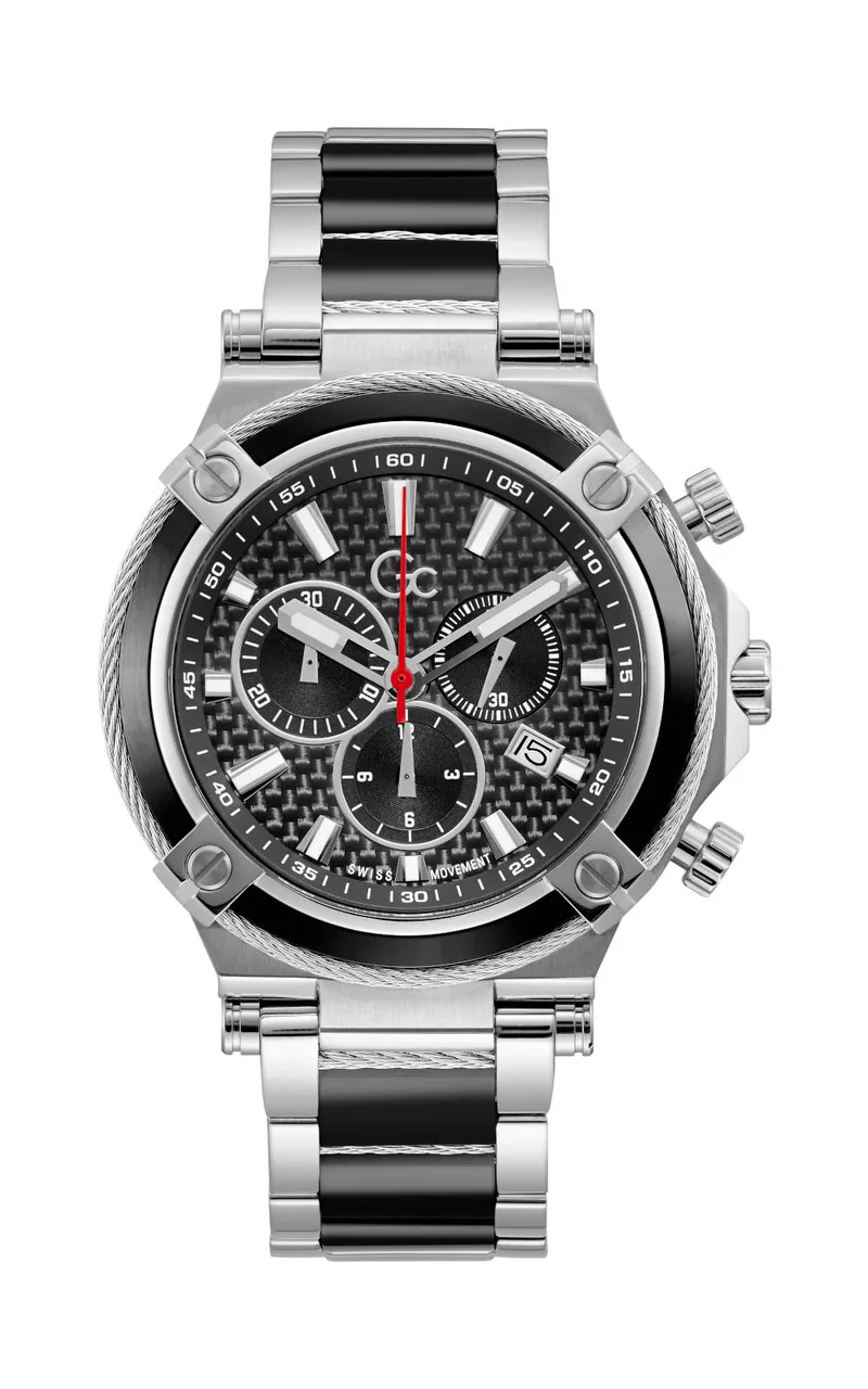 GC CableSport Y89001G2MF Ανδρικό Ρολόι Quartz Χρονογράφος Ακριβείας