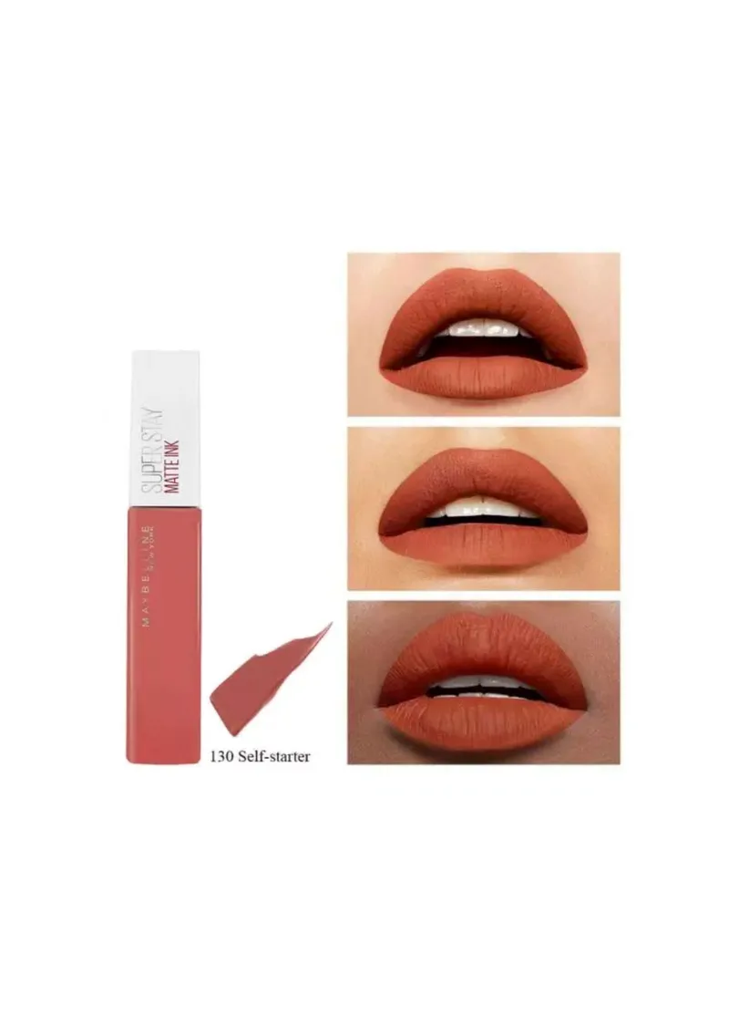 L'Oreal Paris & More - Maybelline Superstay Matte Ink Lipstick 130 Self-Starter