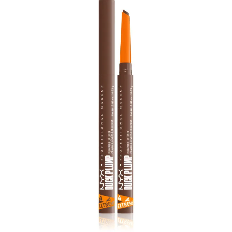 NYX Professional Makeup Duck Plump Liner μολύβι για τα χείλη για αύξηση του αποτελέσματος απόχρωση Syringe Sienna 0.33 γρ