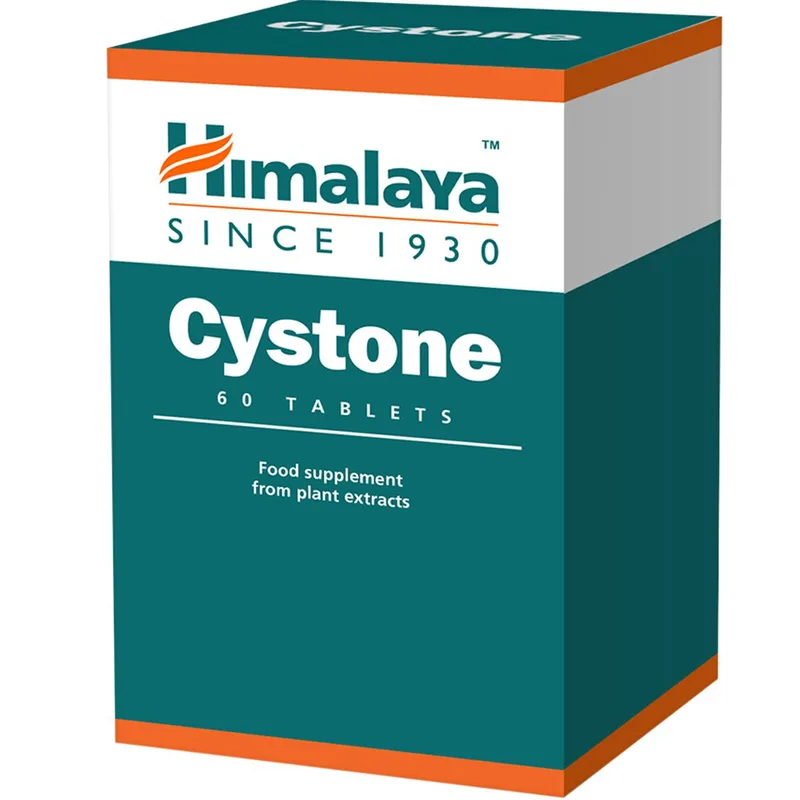 Himalaya Cystone Συμπλήρωμα Διατροφής Εκχυλίσματος Αγιουβερδικών Βοτάνων για την Αντιμετώπιση Λοιμώξεων του Ουροποιητικού & την Πρόληψη Σχηματισμού & Αποβολή Νεφρικών Λίθων 60tabs