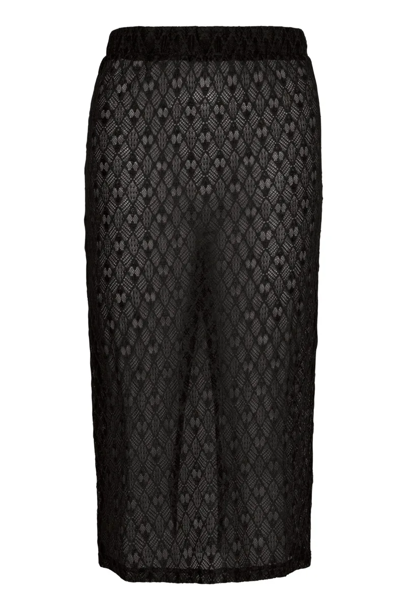 ΓΥΝΑΙΚΕΙΑ ΦΟΥΣΤΑ VIOLAMW LACE ΜΑΥΡΟ