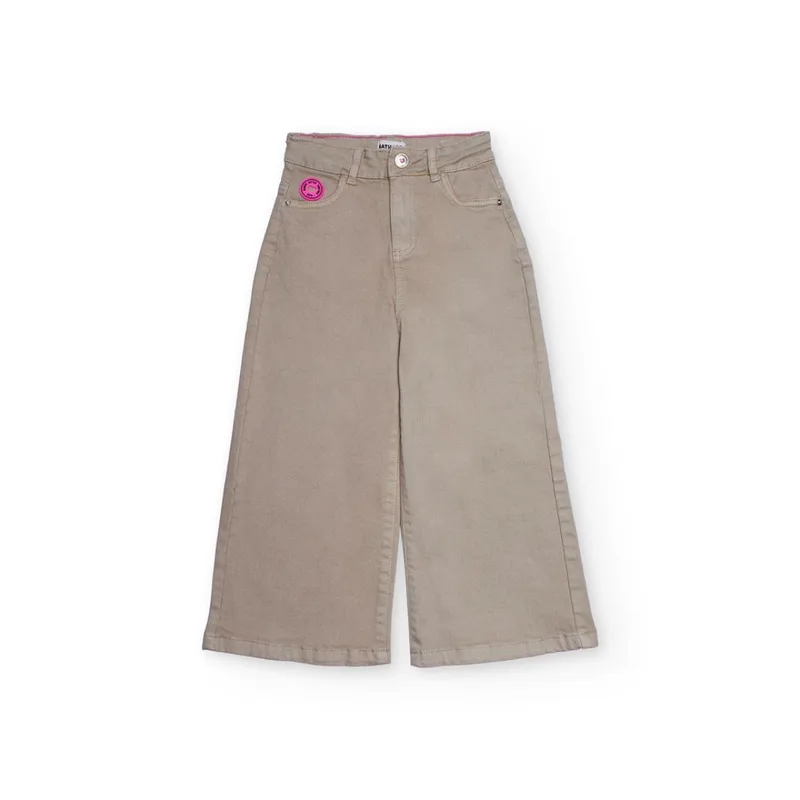 Παντελόνι υφασμάτινο κορίτσι Nath-KG09P602E5-Beige