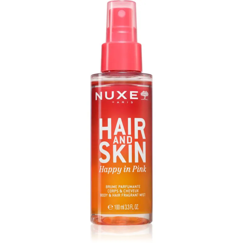 Nuxe Hair & Skin Happy In Ροζ αρωματικό mist για σώμα και μαλλιά για γυναίκες 100 ml
