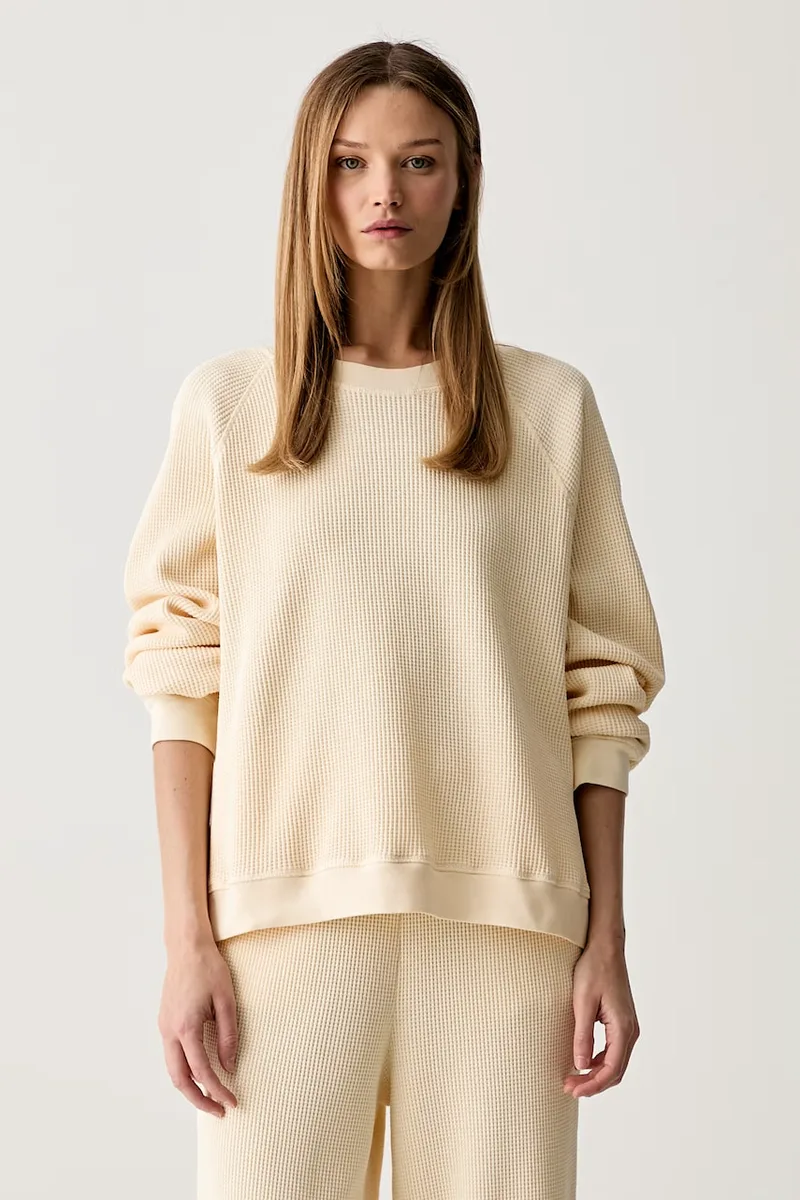 American Vintage μπλούζα oversize γυναικεία βαμβακερή