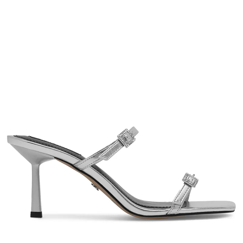 Παντόφλες Nine West ZL23005-1CC Ασημί