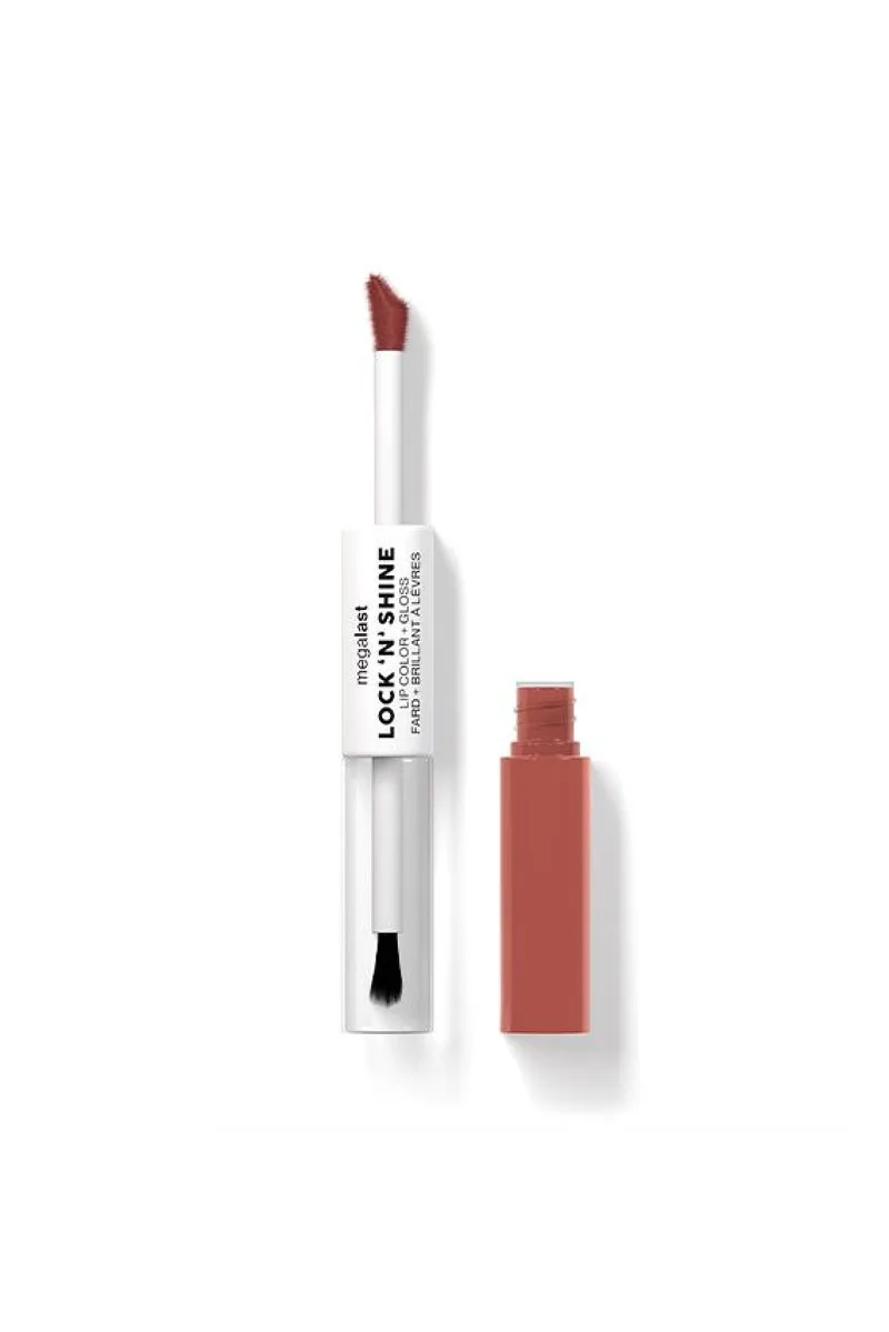 Κραγιον Σε Υγρη Μορφη Megalast Lock N Shine Lip Color & Gloss Nude Illusion Wet N Wild Μονόχρωμο