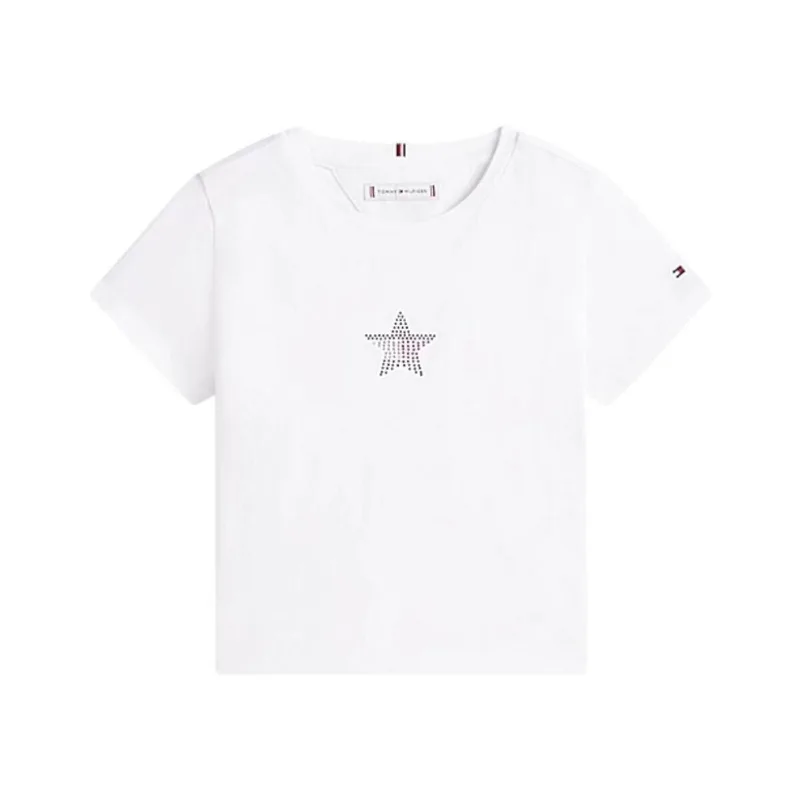 T-shirt με κοντά μανίκια Tommy Hilfiger KG0KG09097 YBR