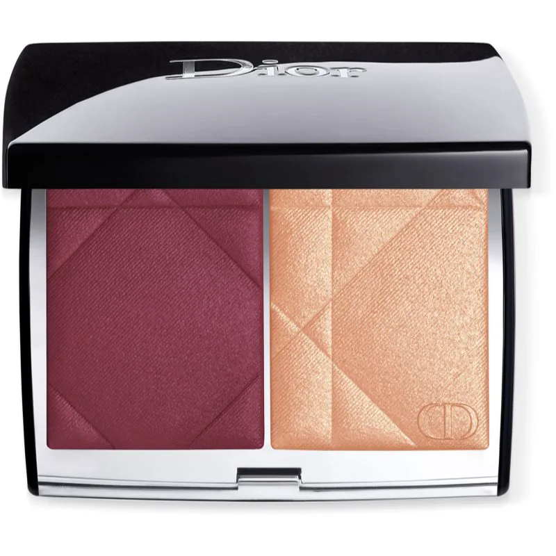 DIOR Rouge Blush Colour & Glow πολυλειτουργική παλέτα απόχρωση 757 Wildior 8 γρ