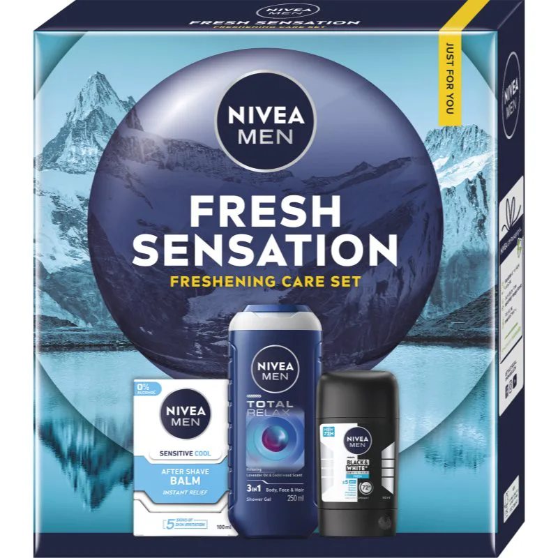 NIVEA MEN Fresh Sensation σετ δώρου για σώμα και πρόσωπο