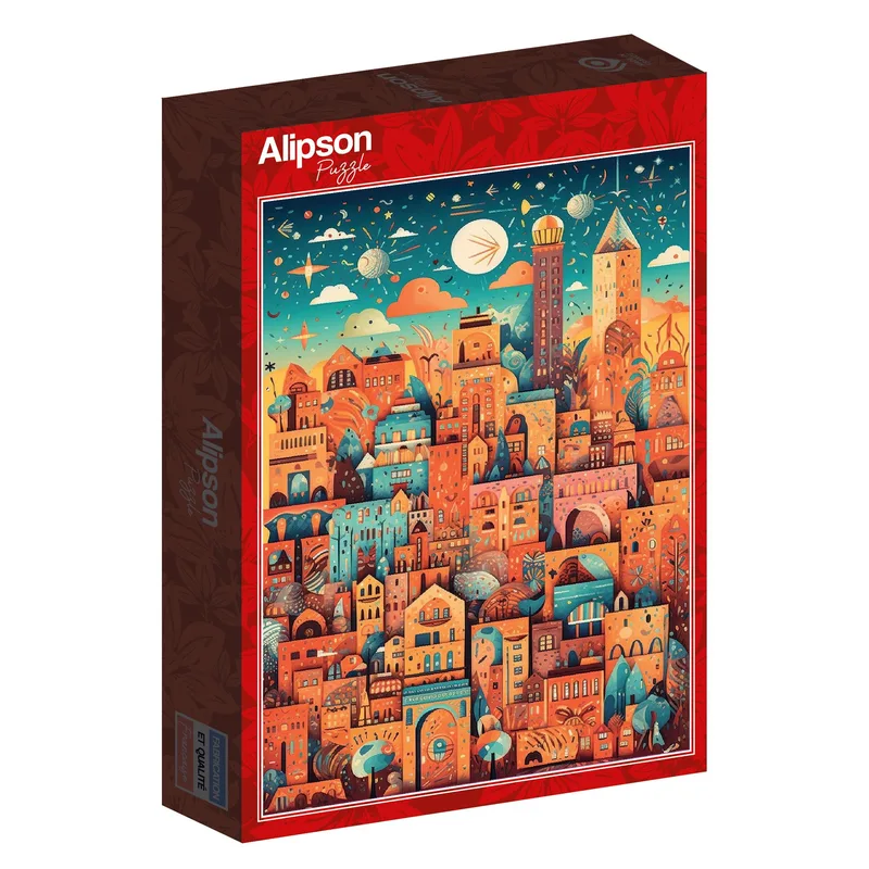 Αlipson Ρuzzle: Amazing City (500 τμχ. - 48 x 34 cm)