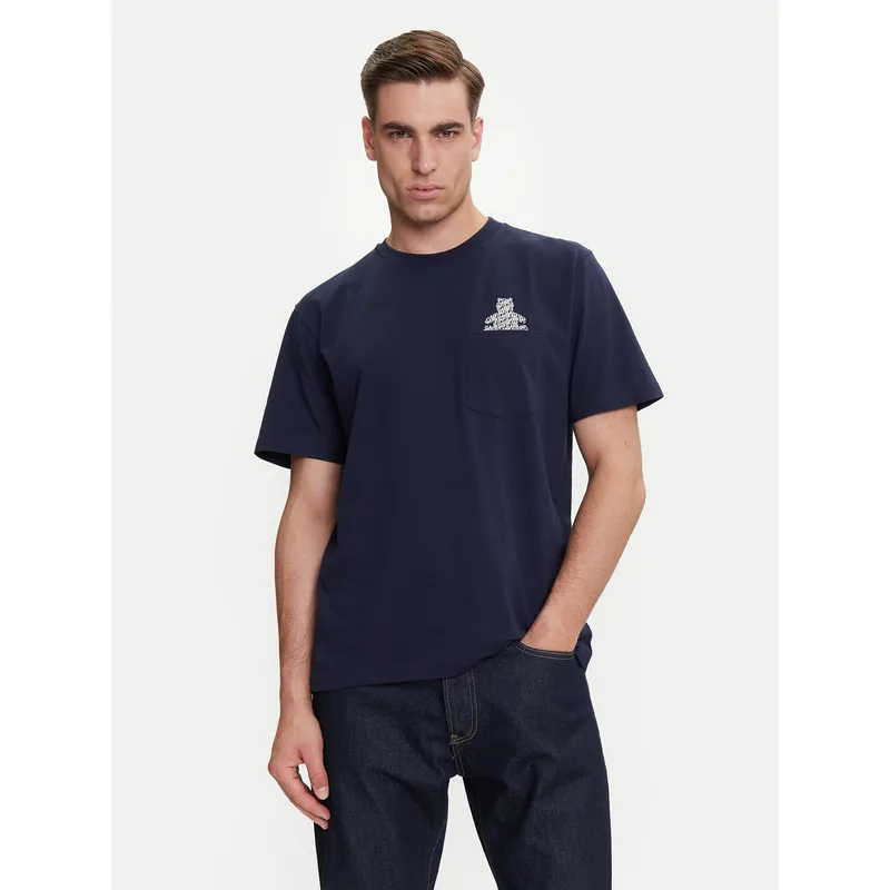 Gap T-Shirt 769029-03 Σκούρο μπλε Regular Fit