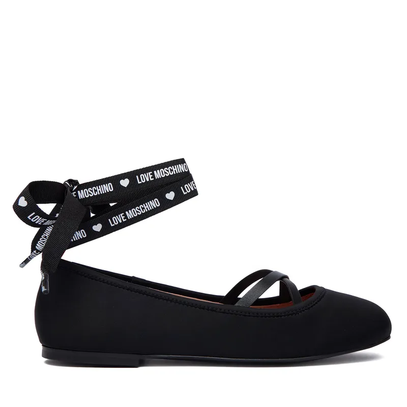 Μπαλαρίνες LOVE MOSCHINO JA11141G1PIM0000 Μαύρο